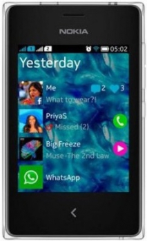 Nokia 502 Asha Dual Sim White Nokia 502 Asha Dual Sim White